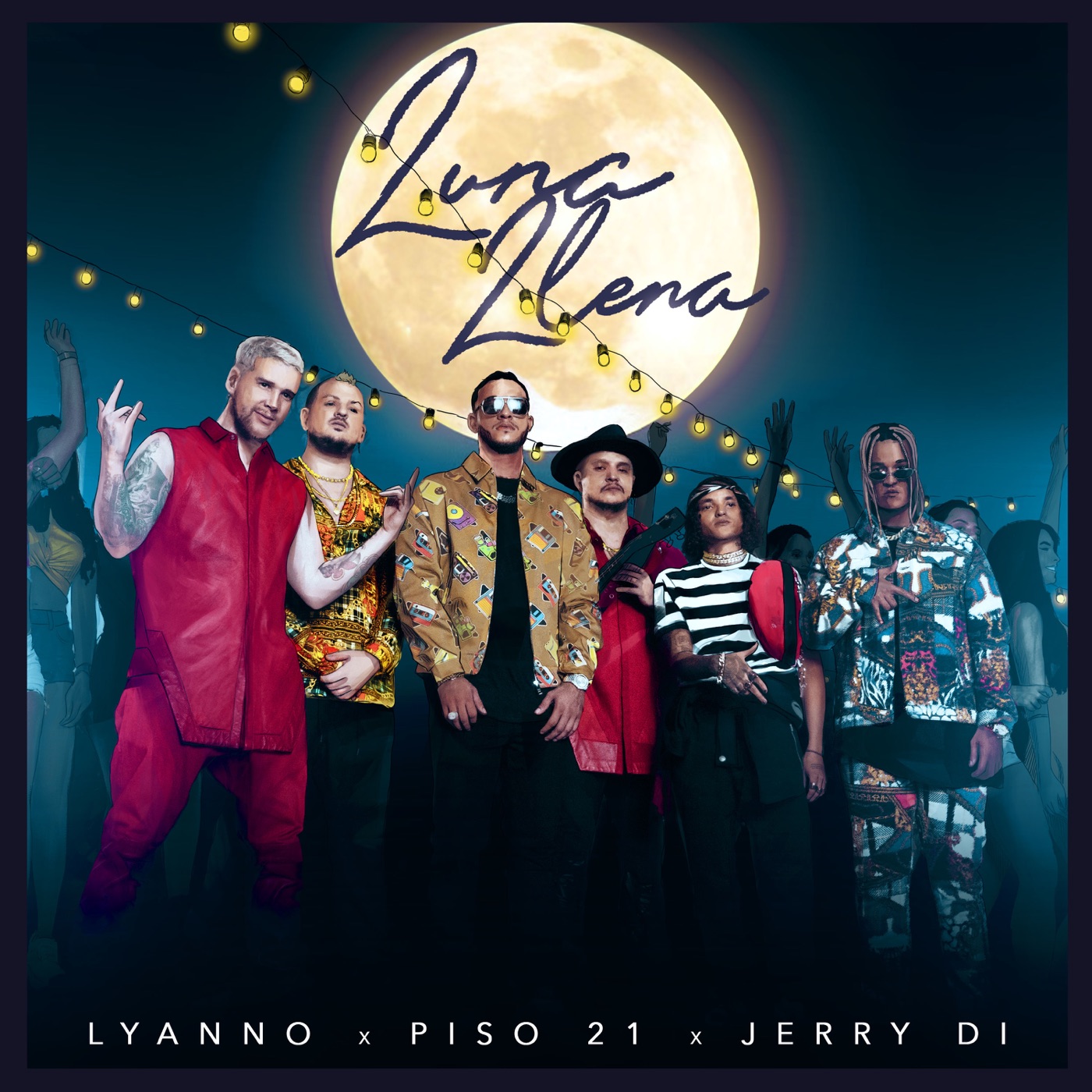 [Lyanno, Piso 21 & Jerry Di] Luna Llena - Single