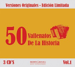 [Various Artists] 50 vallenatos de la historia